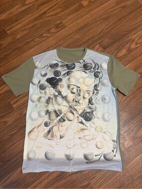 Salvador Dali Galatea Of The Spheres * Woman XL * NWOT * Full Front Print.